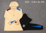 Barcelona 24/25 Half-Zip Hoodie Earth Yellow - 图片 2