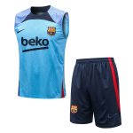 Barcelona 22/23 Light Blue Vest - 图片 8