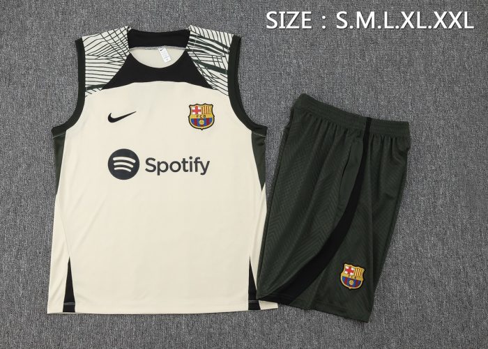 Barcelona 23-24 Vest Apricot - 图片 2