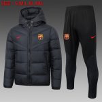 Barcelona 23-24 Black Cotton Jacket - 图片 3