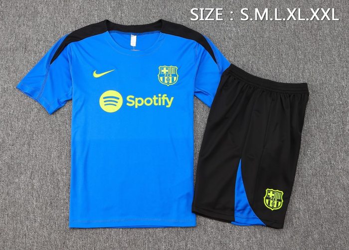 Barcelona 24-25 Short Sleeve Training Suit - 图片 2