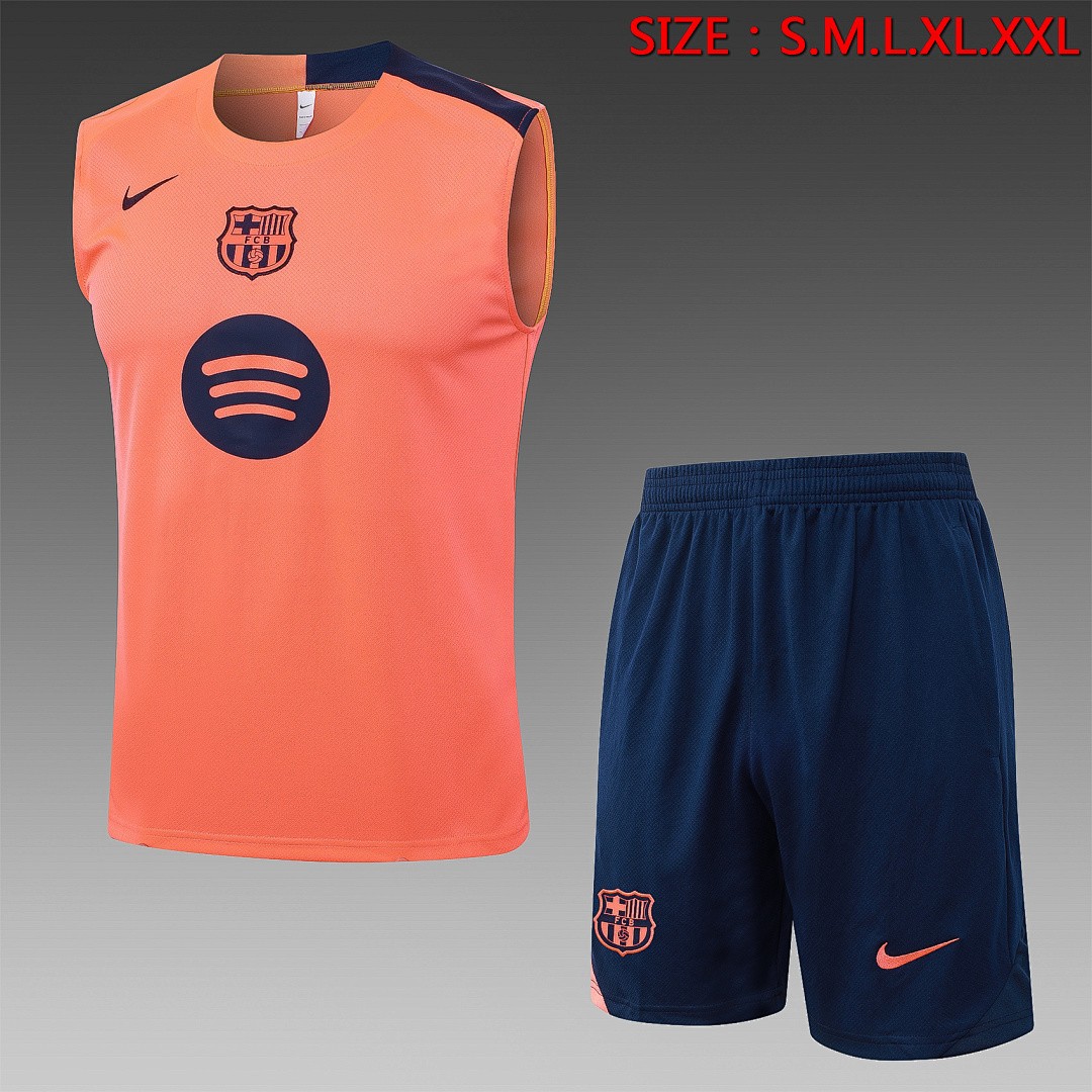 JER-2833_1 Barcelona Vest Fluorescent Orange - 图片 1