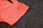 Barcelona Fluorescent Orange Short Sleeve Training Suit - 图片 4