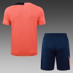 Barcelona Fluorescent Orange Short Sleeve Training Suit - 图片 5