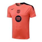 Barcelona Fluorescent Orange Short Sleeve Training Suit - 图片 7