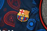 Barcelona 24/25 Vest Blue Geometric Pattern - 图片 8