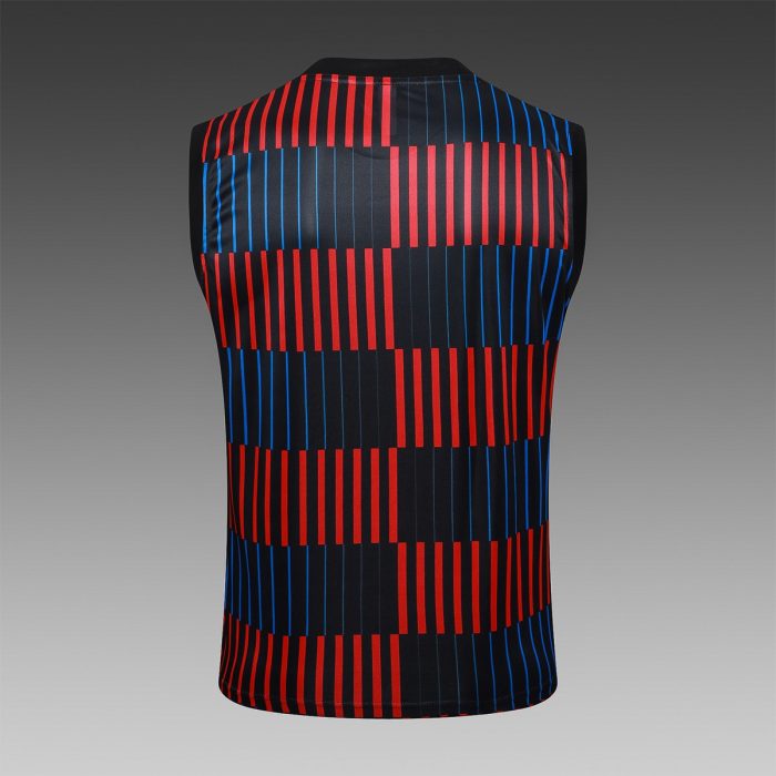 Barcelona 24/25 Vest Black (Vertical Stripe Spray Print) - 图片 7
