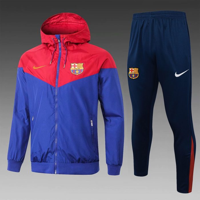 Barcelona Red Windbreaker - 图片 2
