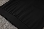 Barcelona 24/25 Long Zip Hoodie Black - 图片 3