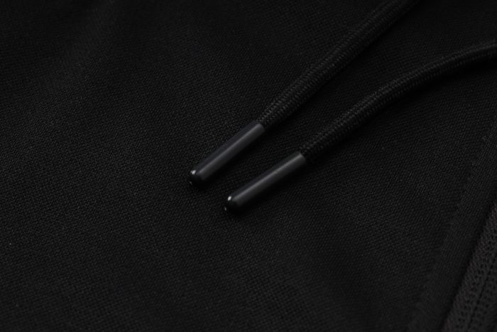Barcelona 24/25 Long Zip Hoodie Black - 图片 6