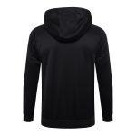 Barcelona 24/25 Long Zip Hoodie Black - 图片 7