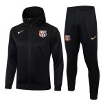 Barcelona 24/25 Long Zip Hoodie Black - 图片 8