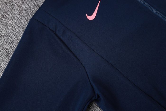 Barcelona Long Zip Hoodie - Pink - 图片 6