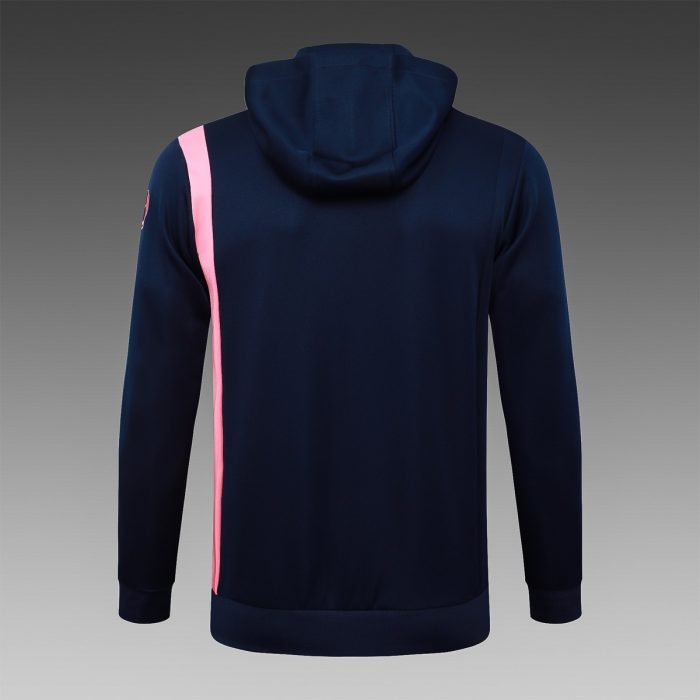 Barcelona Long Zip Hoodie - Pink - 图片 8