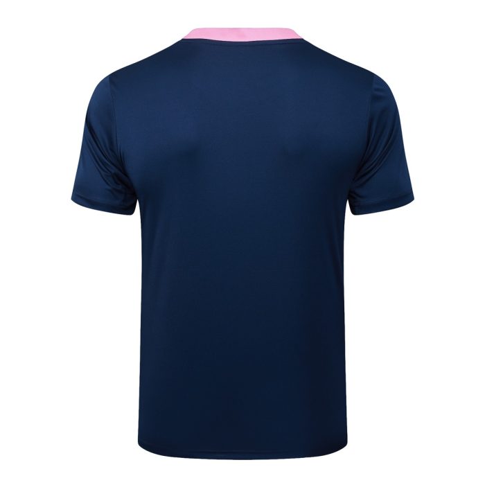 Barcelona Short Sleeve Training Shirt Blue - 图片 7