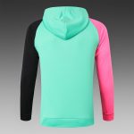 Barcelona 2021 Long Zip Hoodie Light Green - 图片 3