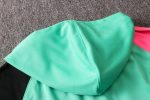 Barcelona 2021 Long Zip Hoodie Light Green - 图片 6
