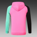 Barcelona 2021 Long Zipper Hoodie Pink - 图片 3