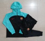 Barcelona 22/23 Long Zip Jacket Black Top Blue - 图片 9