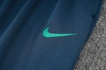 Barcelona 23-24 Half-Zip Jacket Blue Sleeves Green - 图片 3