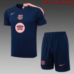 Barcelona Short Sleeve Training Shirt (Pink Shoulder)