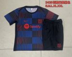 Barcelona 24-25 Short Sleeve Black (Vertical Stripe Spray Print) - 图片 9