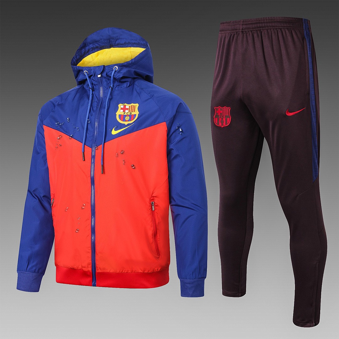 JER-2861_1 Barcelona 19-20 Windbreaker Jacket S~2XL - 图片 1
