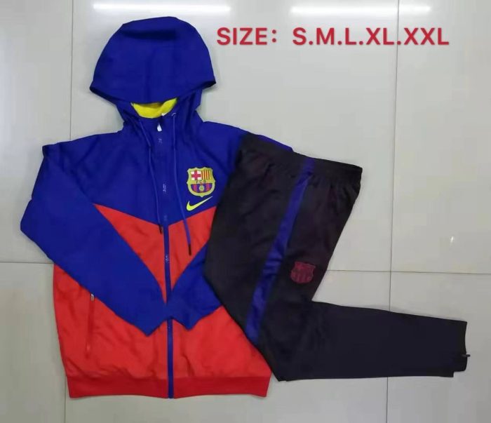 Barcelona 19-20 Windbreaker Jacket S~2XL - 图片 9