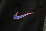 Barcelona 21/22 Long Zip Jacket Black (Colorful Badge) - 图片 4