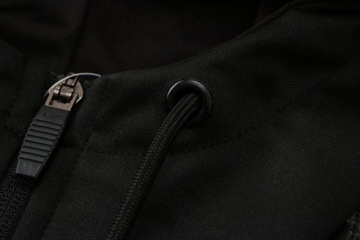 Barcelona 21/22 Long Zip Jacket Black (Colorful Badge) - 图片 7