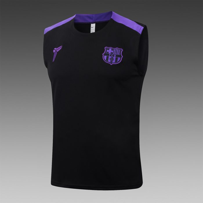 Barcelona Vest Black with Purple Team Badge - 图片 8