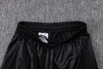 Barcelona Black Short Sleeve Training Suit (Stamped Version) - 图片 4