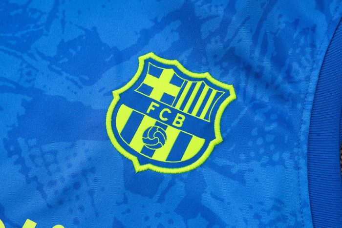 Barcelona 24/25 Vest Colorful Splatter Print - 图片 5
