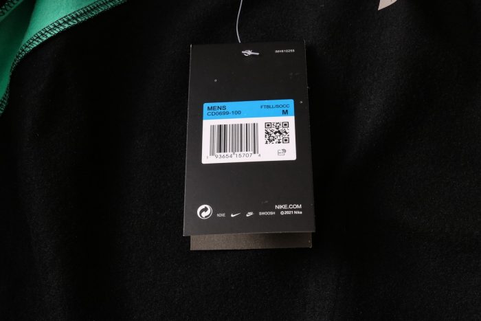 Barcelona 2021 Long Zip Hoodie Black - 图片 4