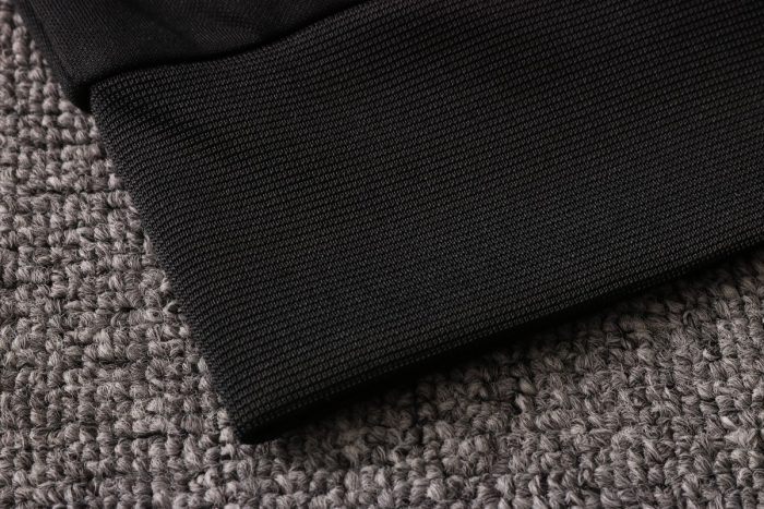 Barcelona 2021 Long Zip Hoodie Black - 图片 7