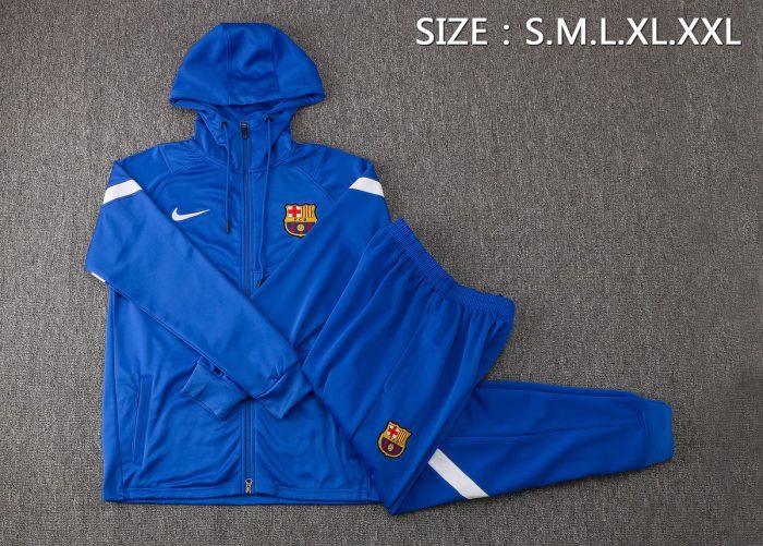 Barcelona 21-22 Long Zip Jacket with Hood - 图片 2