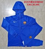 Barcelona 21-22 Long Zip Jacket with Hood - 图片 9