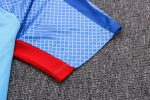 Barcelona 22-23 Blue Short Sleeve Training Set with 5-Inch Shorts - 图片 6