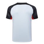 Barcelona 23-24 Grey Short Sleeve Training Suit with 5-Panel Shorts - 图片 7