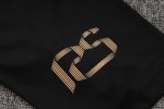 Barcelona 24-25 Polo Shirt Black with Yellow Collar - 图片 4