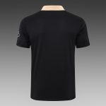 Barcelona 24-25 Polo Shirt Black with Yellow Collar - 图片 7