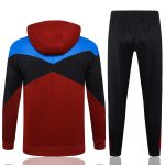 Barcelona 24/25 Long Zip Hoodie in Maroon - 图片 7