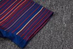 Barcelona Short Sleeve Training Shirt (Diagonal Stripe Print) - 图片 5