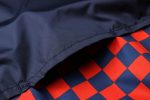 Barcelona 19-20 Red Checkered Windbreaker S-2XL - 图片 4