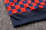 Barcelona 19-20 Red Checkered Windbreaker S-2XL - 图片 5