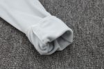Barcelona 23-24 Long Zip Hoodie Light Gray - 图片 4