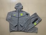 Barcelona 24/25 Long Zip Hoodie (Green Logo) - 图片 8