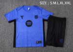 Barcelona Purple Short Sleeve Training Suit (Stamped Version) - 图片 2