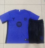 Barcelona Purple Short Sleeve Training Suit (Stamped Version) - 图片 9