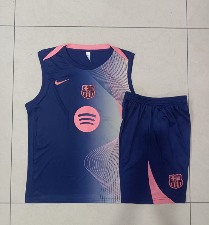 Barcelona Blue Vest (Curve Spray) - 图片 9